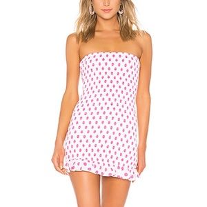 Majorelle polka dot dress